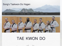 songs-taekwondo-hagen.de Webseite Vorschau