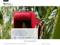 shqa.ch Webseite Vorschau