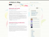 matheblog.wordpress.com Webseite Vorschau