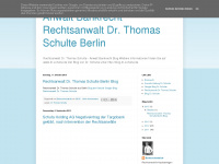 anwalt-bankrecht.blogspot.com Webseite Vorschau
