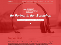 telemark-marketing.com Webseite Vorschau