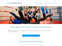 exitasia-tanzen.de Webseite Vorschau