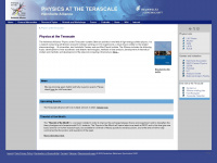 terascale.de Webseite Vorschau