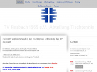 tvrosbach.de Webseite Vorschau