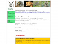 vogelpflegestation.ch Webseite Vorschau