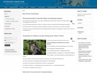 vet-horse-coach.com Webseite Vorschau