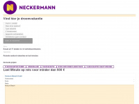 neckermann.be Webseite Vorschau