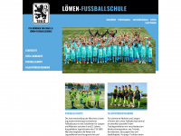 loewenfussballschule.de Webseite Vorschau