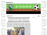 sportfest-bremen.de Webseite Vorschau
