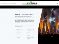 rockweb.cz Webseite Vorschau