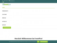 iventpur.com Webseite Vorschau