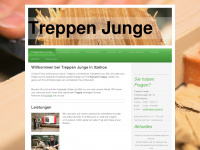 treppen-junge.de Webseite Vorschau