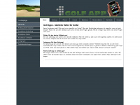 golf-app.de Webseite Vorschau
