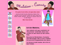 malwinecomedy.de Webseite Vorschau