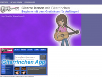 gitarrinchen.de Webseite Vorschau