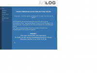 artlog.eu Webseite Vorschau