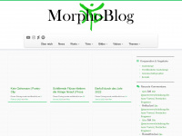 morphoblog.de Webseite Vorschau