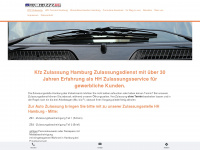 kfz-zulassungsdienst-service-hamburg.de Webseite Vorschau