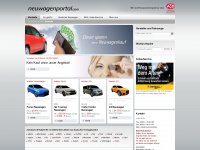 neuwagenportal.com Webseite Vorschau