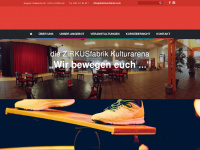 diezirkusfabrik.com Webseite Vorschau