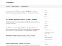 tecnopedia.de Webseite Vorschau
