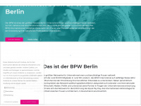 bpw-berlin.de Webseite Vorschau