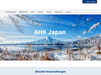japan.ahk.de Webseite Vorschau