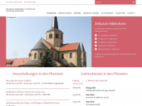 katholische-kirche-hildesheim.de Webseite Vorschau