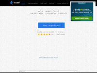 vuze.com Webseite Vorschau