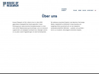 house-of-research.de Webseite Vorschau