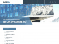 eurobau.com Webseite Vorschau