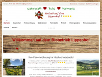 lippenhof-schwarzwald.de Webseite Vorschau