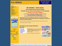 xxl-bonus.de Webseite Vorschau