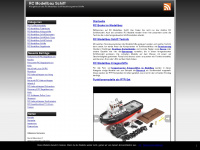 rc-modellbau-schiff.de Webseite Vorschau