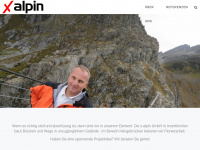 x-alpin.ch Webseite Vorschau