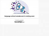 language-school-canada.com Webseite Vorschau