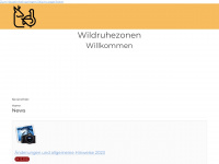 wildruhezonen.ch Webseite Vorschau