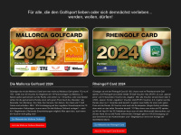 mallorca-golfcard.de Webseite Vorschau