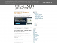 e-lesen.blogspot.com Webseite Vorschau