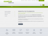 kanzlei-webservices.de Webseite Vorschau