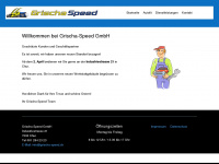 grischa-speed.ch Webseite Vorschau