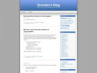 stxinden.wordpress.com Webseite Vorschau