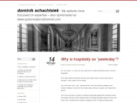 dominikschachtsiek.wordpress.com Webseite Vorschau