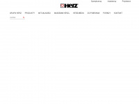herz.com.pl Webseite Vorschau