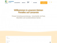 lanzarotefincas.de Webseite Vorschau