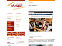 zimmerei-haensler.de Webseite Vorschau