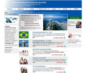 auslandskrankenversicherung-brasilien.de Webseite Vorschau