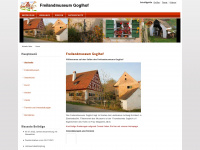 freilandmuseum-goglhof.de Webseite Vorschau