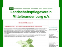 landschaftspflegeverein.com Webseite Vorschau