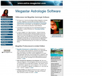 astro-megastar.com Webseite Vorschau